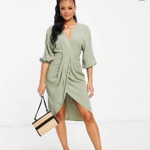 ASOS Drape Midi Dress